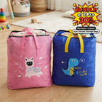 Bundle Pack of 2 Cartoon Characters Storage Bags – 30% OFF! 🦆💙
