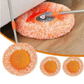 360° Rotating Microfiber Mop | Round Shape | Extendable Adjustable Stick | Floor Cleaning Accessories for Home