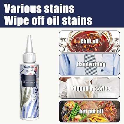 Ultimate Stain Remover – Professional Oil & Grease Cleaner for Clothes