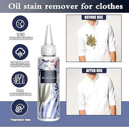 Ultimate Stain Remover – Professional Oil & Grease Cleaner for Clothes