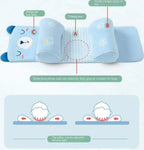Adjustable Baby Sleeping Support Pillow Anti Roll Cushion And Neck Protection Infant Sleep Positioner | Random Colour