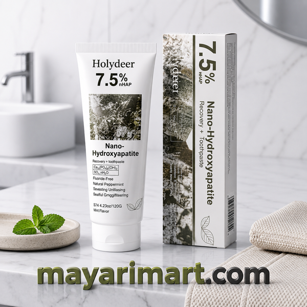 Holydeer Recovery Toothpaste  | BUY 1 GET1 OFFER | 7.5% Nano-Hydroxyapatite  Enamel Repair & Whitening 120g | LIMITED OFFER