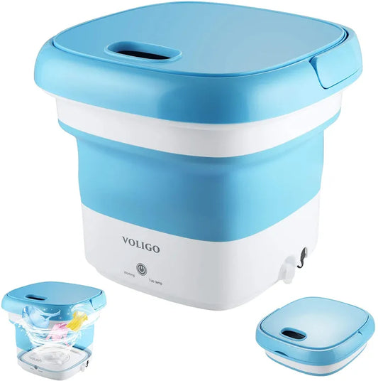 Foldable Mini Washing Machine China imported Heavy Quality -Random color