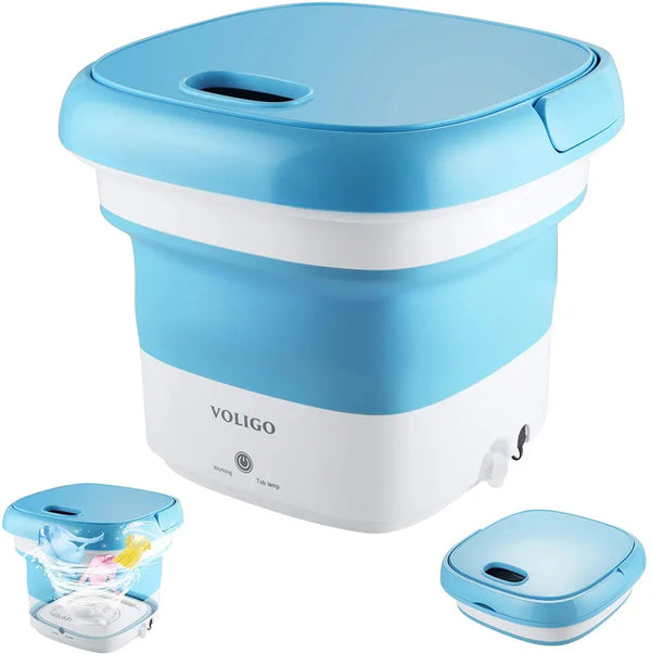 Foldable Mini Washing Machine China imported Heavy Quality -Random color
