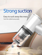 Imported Cordless 3-in-1 Rechargeable Vacuum Cleaner and Blower - Cleans up every corner of your Home and Car