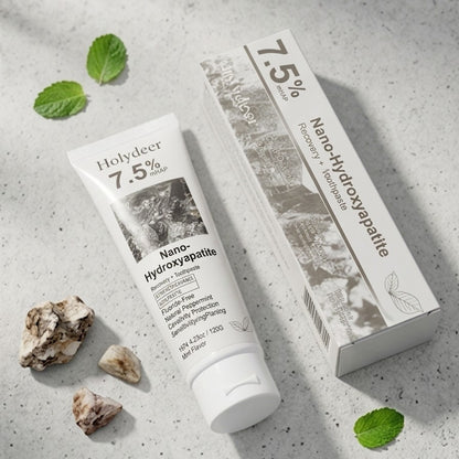 Holydeer Recovery Toothpaste  7.5% Nano-Hydroxyapatite For Enamel Repair & Whitening 120g