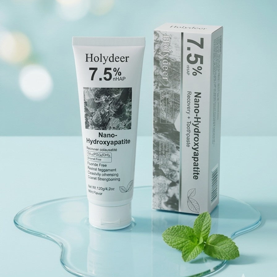 Holydeer Recovery Toothpaste   7.5% Nano-Hydroxyapatite  Enamel Repair & Whitening 100g