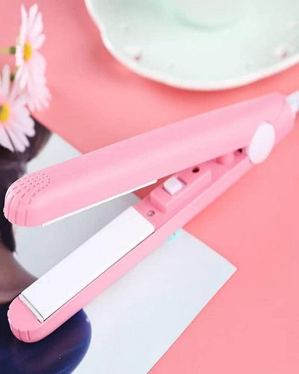 Mini Portable Hair Straightner / Air Smooth, Silky, Frizz-free And Healthy. (with Packing Box) (random Color) (