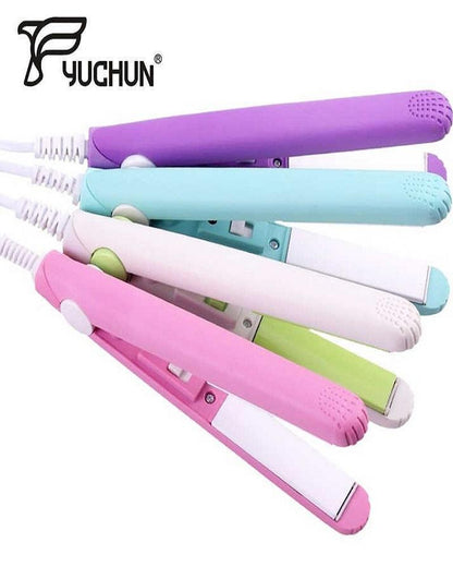 Mini Portable Hair Straightner / Air Smooth, Silky, Frizz-free And Healthy. (with Packing Box) (random Color) (