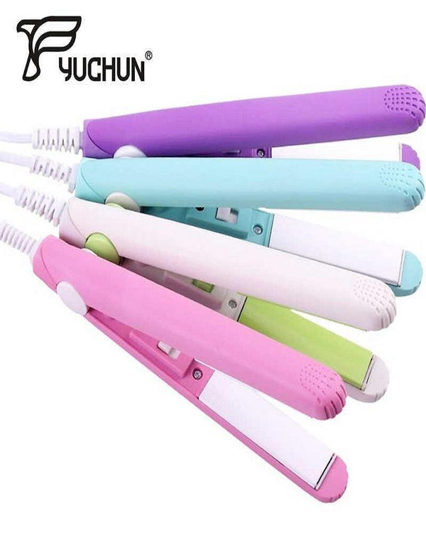 Mini Portable Hair Straightner / Air Smooth, Silky, Frizz-free And Healthy. (with Packing Box) (random Color) (
