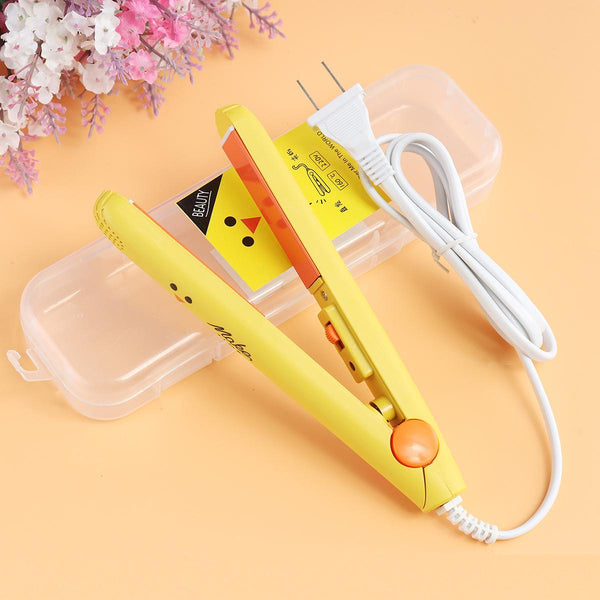 Mini Portable Hair Straightner / Air Smooth, Silky, Frizz-free And Healthy. (with Packing Box) (random Color) (