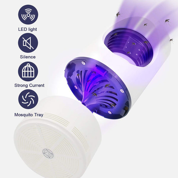 Mosquito Killer Lamp Durable Quality Effective Performance Perfect Choice For Bedroom Office Garden Travel And Household Needs