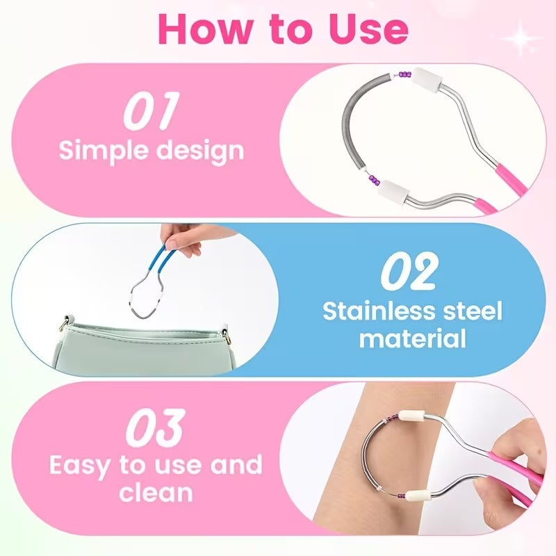 Painless Spring Facial Hair Remover1