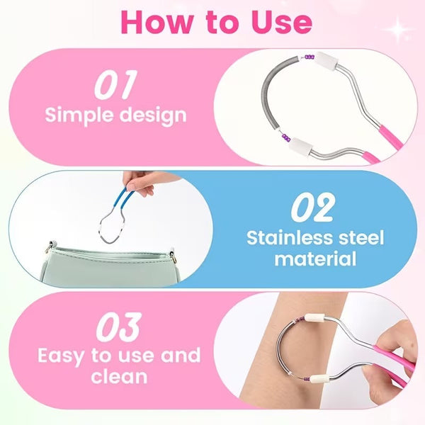 Painless Spring Facial Hair Remover | BUY 1 GET 1 OFFER