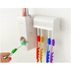 Toothpaste Dispenser Automatic Toothpaste Squeezer and Holder Set