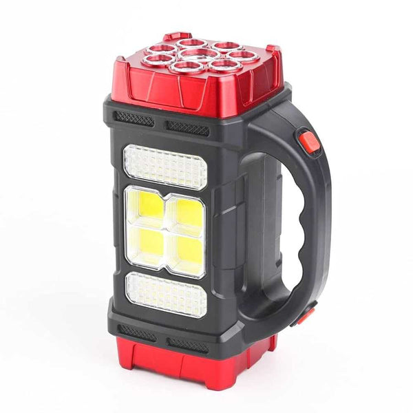 2-in-1 Solar Rechargeable LED Handy Light – Dual-Sided Emergency Bulb