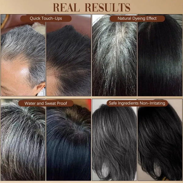 Hair Color Touch-Up Stick – Instant Gray Root Concealer Wand for Women & Men