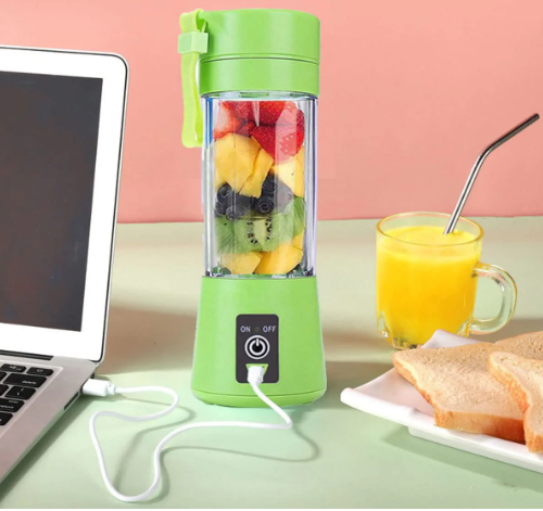 Mini Portable Blender, USB Rechargeable Personal Mixer 380ML ( Multicolored)