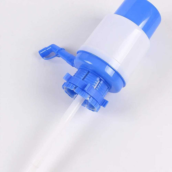 Water Bottles Pump Manual Hand Pressure Drinking Fountain Pressure Pump with Extra Short Tube and Cap Fits Most 5 Gallon Water