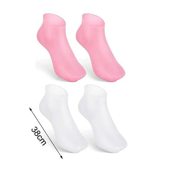 Silicone Moisturizing Socks Pain Relief Remove Dead Skin Skin Care Socks Anti Cracking Moisturizing