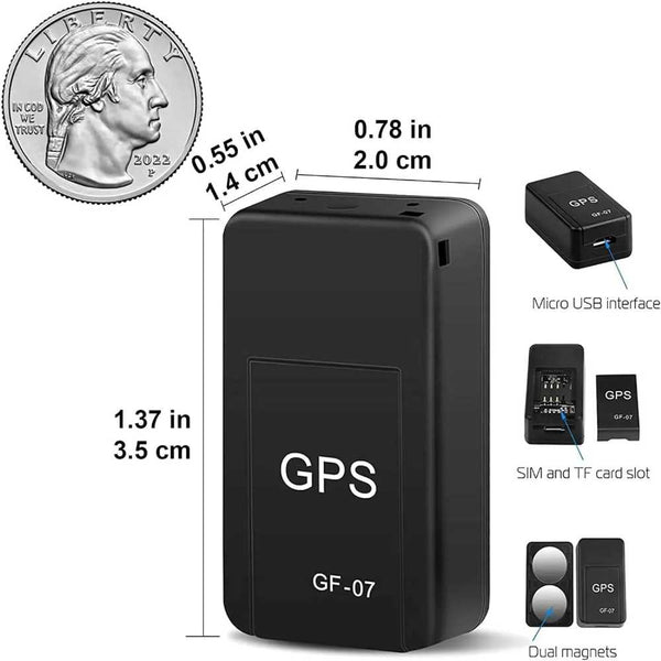 GPS Tracker for Vehicles Anti-Lost GPS Tracking Device, Full Global Coverage Long Standby for Vehicle Car Person Location