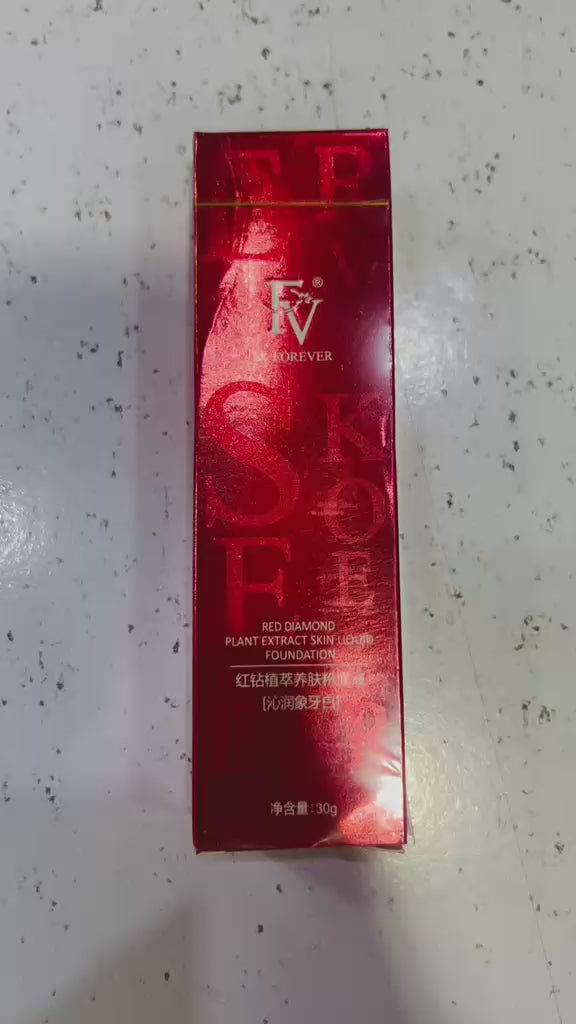 FV Red Ginseng Bird's Nest Polypeptide Skin Nourishing Liquid Foundation - 30ml