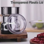 RAF Stainless Steel Electric Coffee Grinder – High-Power Bean & Spice Blender for Home Use