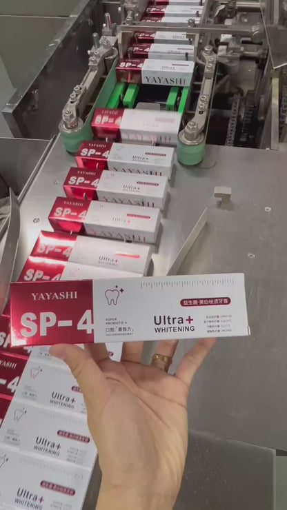 Premium YAYASHI SP-4 Ultra Whitening Probiotic Toothpaste – Advanced Red Tube Super Probiotic Stain Removal Oral Care