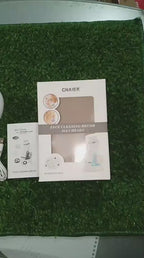 Cnaier 4 in 1 Electric Cleanser | Facial Cleansing Brush & Massager - Face Brush Set | Electric Rotating Face Scrubber for Deep Cleaning, Exfoliating, Blackhead Removing AE-8286