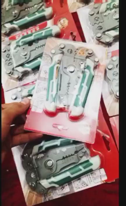16 In 1 Plier Durable Strong Reliable Multi Functional Compact And Versatile Iron Tool With Multicolor Finish