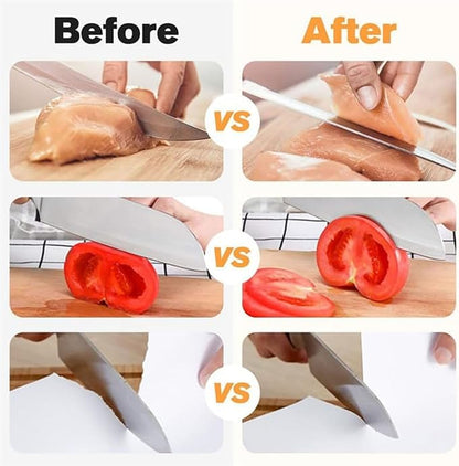 Knife Sharpener Electric | USB Electric Knife Scissor Sharpening Tool For Kitchen | Multifunctional Electric Rechargable Knife Sharpener Professional
