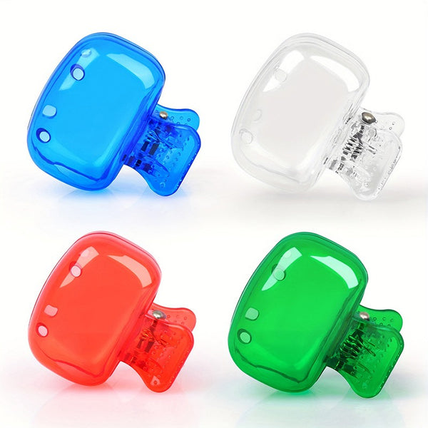 Pack of 10 – Toothbrush Storage Cases in Random Colors – Portable and Hygienic Holders for Travel, Office, School, and Home Use (Random Color)