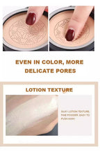 SUNISA Waterproof Mushroom Head Air Cushion Foundation – BB &amp; CC Cream with Moisturizing Liquid Base and Sponge Applicator