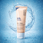 FLICKA Professional Silk Touch Milk-Cream Concentrate 60g | 3-in-1 Moisturizer, Primer & Makeup Base | Multi-Function Hydrating Face Cream