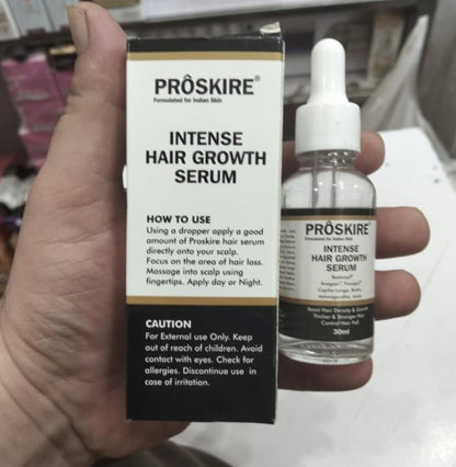 Proskire Intense Hair Growth Serum for Scalp & Hair Care - 30ml