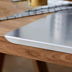 Stainless Steel Cutting Board (Large Size) Durable, hygienic and easy to clean perfect for all your chopping needs (large size: 40x48cm)|15.74" x 19" inches