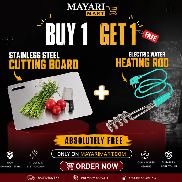 Stainless Steel Cutting Board (Large Size) Durable, hygienic and easy to clean perfect for all your chopping needs (large size: 40x48cm)|15.74" x 19" inches