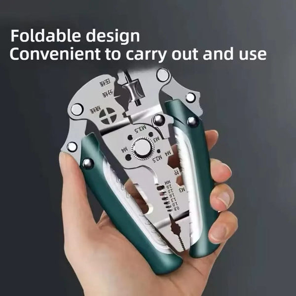 16 In 1 Plier Durable Strong Reliable Multi Functional Compact And Versatile Iron Tool With Multicolor Finish