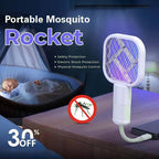 Mini USB Rechargeable Mosquito Racket with UV Light – Portable Electric Bug Zapper