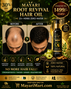 MAYARI Herbal Hair Oil | 25+ Herbs + Zero Water | Strong Roots • Less Breakage • Healthy Hair ✨100 ML