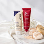 3 In 1 Most Demanding Makeup Bundle - 1 FV foundation ( Ivory Shade), 1 Flicka Primer, 1 Flicka Loose Powder.