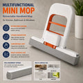 Compact Mini Mop Pack Of 2 Durable Lightweight Easy To Store Practical Choice For Quick Cleaning In Kitchen Bathroom And Car
