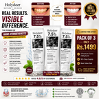 Holydeer Recovery Toothpaste  | BUY 1 GET 2 OFFER=3 | 7.5% Nano-Hydroxyapatite  Enamel Repair & Whitening 120g | LIMITED OFFER