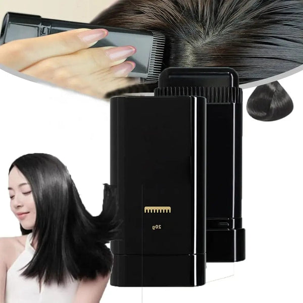 Hair Comb Dye | Water And Sweat Proof Hair Comb Dye Long Lasting Easy To Use Safe And Effective Hair Coloring Solution