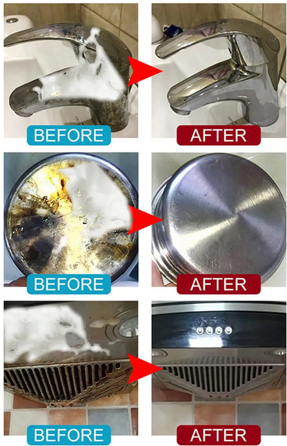Kitchen Bubble Grease Cleaner 250ML | Dirt Grease dust cleaner for car, kitchen, home