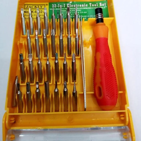 32 Pcs Magnetic Precision Tools | Multipurpose Small Screwdriver Set