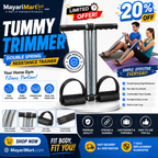Tummy Trimmer Double Spring High Quality Resistance Trainer for Home Gym